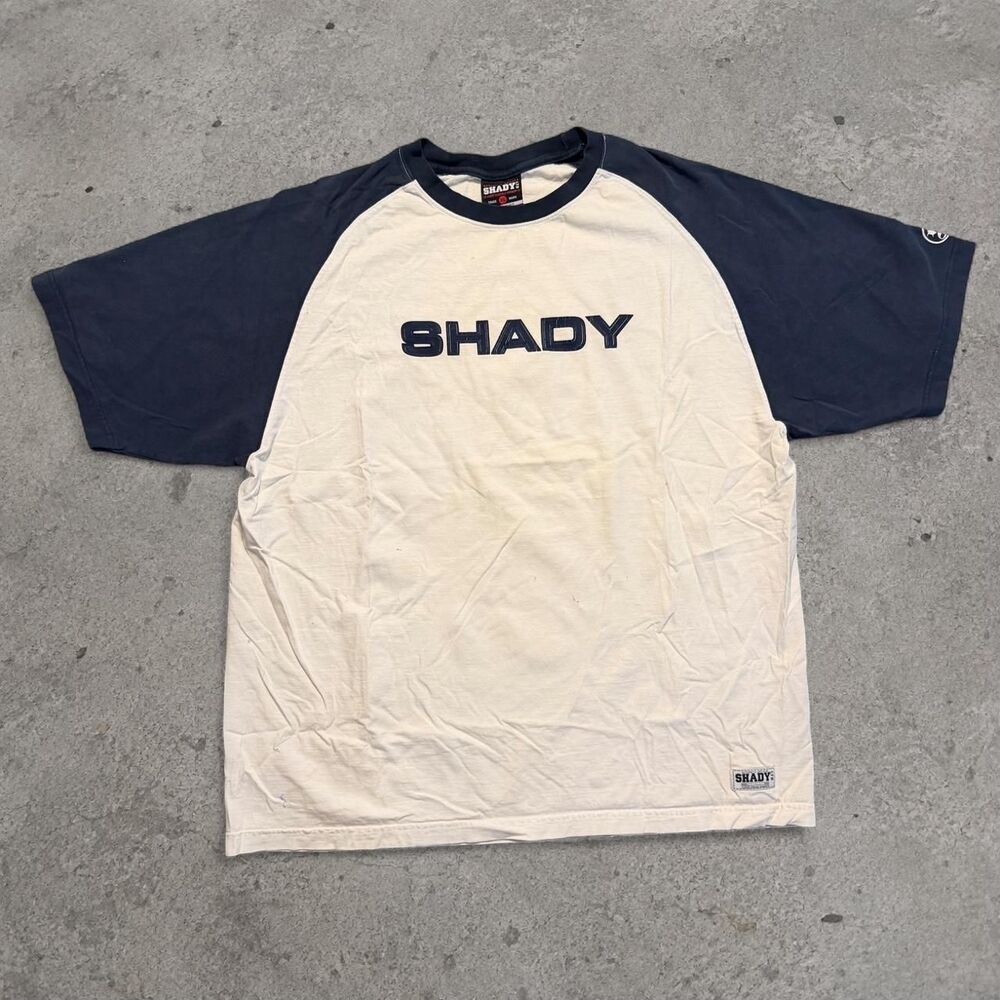 Y2K 2000’s Shady Apparel LTD Eminem Baseball Shirt Men’s Size XL